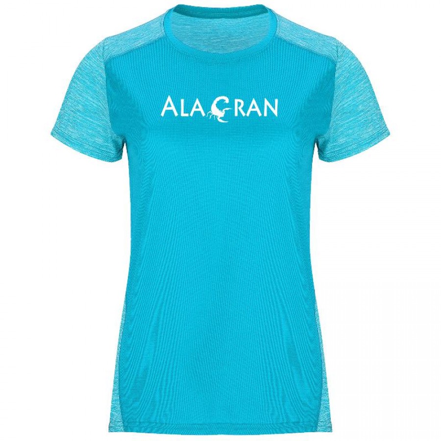 Camiseta Alacran Elite Celeste Mujer