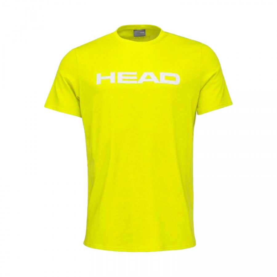T-Shirt Cotton Head Club Ivan Giallo Bianco  PADELPOINT T-Shirt Cotton Head Club Ivan Giallo Bianco