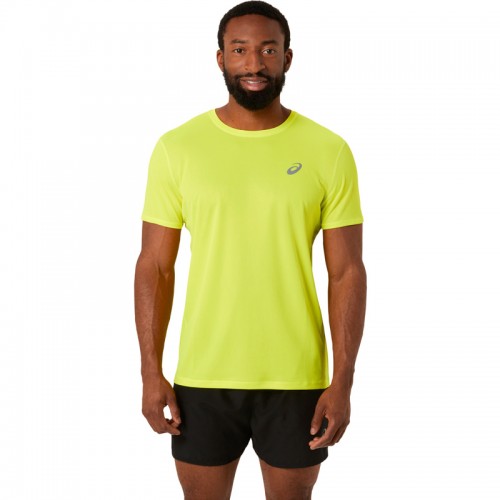 T-shirt Asics Core Jaune Fluo T-shirt Asics Core Jaune Fluo