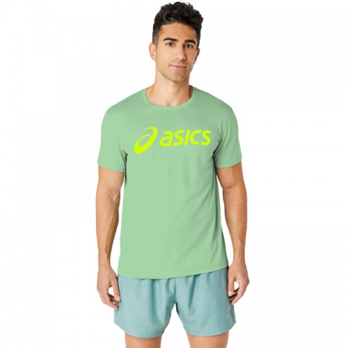 Asics Core Celadon Lumiere Jaune Fluo Asics Core Celadon Lumiere Jaune Fluo