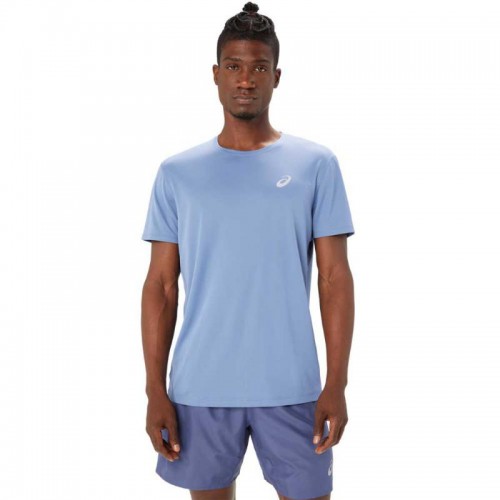 Camiseta Asics Core SS Haut Azul Denim Camiseta Asics Core SS Haut Azul Denim