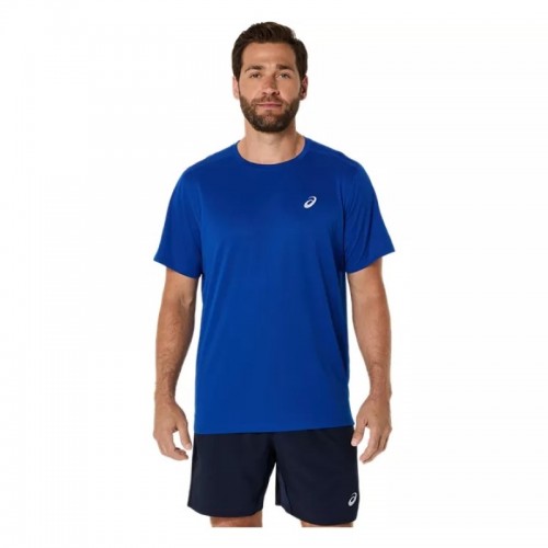 Asics Core SS Top T-Shirt Bleu Electrique Asics Core SS Top T-Shirt Bleu Electrique