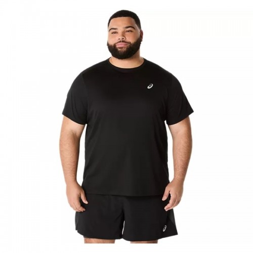 Asics Core SS Top Noir T-Shirt Asics Core SS Top Noir T-Shirt