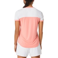T-shirt Asics Court SS Pink White