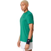 Asics Court SS Top Maglietta Verde