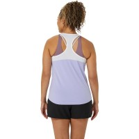 T-Shirt Femme Asics Court Vapor Blanc Brillant  Offre - Pas cher