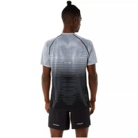 Camiseta Asics Seamless SS Top Negro Performance Gris  Offer + Cheap