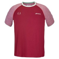 Camiseta Babolat Juan Lebron Rojo Dalia