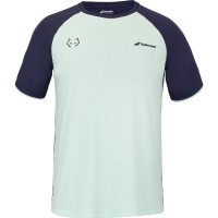 Babolat Juan Lebron Green Blue T-Shirt  Offer + Cheap