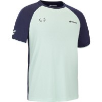 Babolat Juan Lebron Green Blue T-Shirt  Offer + Cheap