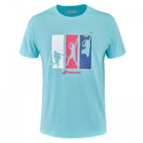 T-shirt Babolat Padel Bleu T-shirt Babolat Padel Bleu
