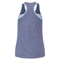 Camiseta Babolat Play Blanco Azul Mujer