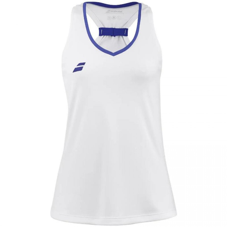 Camiseta Babolat Play Blanco Junior