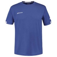 Babolat Play Crew T-Shirt Blue White