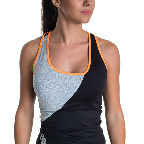 Camiseta BB Jelena Negro Gris Chine Camiseta BB Jelena Negro Gris Chine