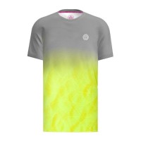 Bidi Badu Beach Spirit Grey Neon Yellow T-Shirt  Offer + Cheap