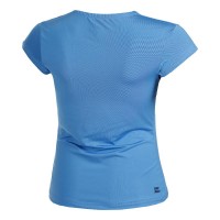 Bidi Badu Colortwist V-Neck Bleu T-Shirt Femme
