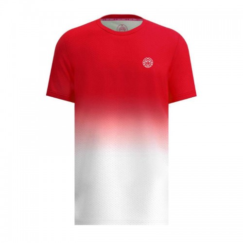 Bidi Badu Crew Gradiant Rouge Blanc T-shirt Junior Bidi Badu Crew Gradiant Rouge Blanc T-shirt Junior