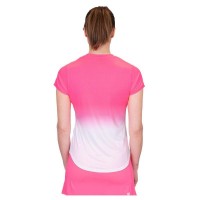 Bidi Badu Crew Gradiant Tee Rose Blanc T-shirt femme