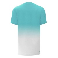 Bidi Badu Crew Gradiant Aqua Blanc T-shirt