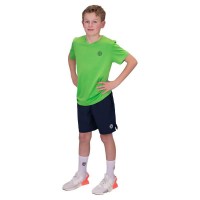 Camiseta Bidi Badu Crew Neon Green Dark Azul Junior  Offer + Cheap