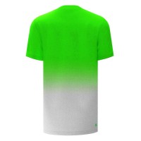 Camiseta Bidi Badu Crew Gradiant Neon Blanc Vert