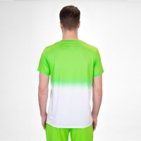 Camiseta Bidi Badu Crew Gradiant Neon Blanc Vert