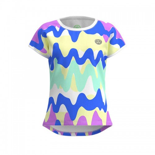Bidi Badu Good Vibes Blanc MIx T-shirt femme Bidi Badu Good Vibes Blanc MIx T-shirt femme