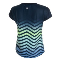Bidi Badu Grafic Illumination Bleu Foncé Mix T-Shirt Femme