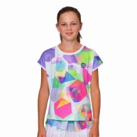Camiseta Bidi Badu Kaleido Capsleeve Blanco Mix Junior  Oferta + Barato