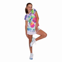 Camiseta Bidi Badu Kaleido Capsleeve Blanco Mix Junior  Oferta + Barato