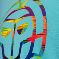 Camiseta Bidi Badu Kaleido Chill Verde Azul  Oferta + Barato