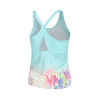Camiseta Bidi Badu Melbourne Aqua Mix Junior  Oferta + Barato
