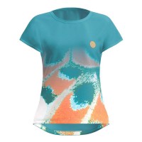 Camiseta Bidi Badu Melbourne Capsleeve Petroleo Naranja Junior  Oferta + Barato