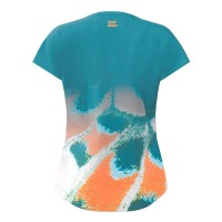 Camiseta Bidi Badu Melbourne Capsleeve Petroleo Naranja Junior  Oferta + Barato