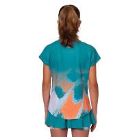 Camiseta Bidi Badu Melbourne Capsleeve Petroleo Naranja Junior  Oferta + Barato