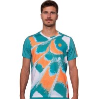 Bidi Badu T-shirt Melbourne à col en V orange pétrole  Offre - Pas cher
