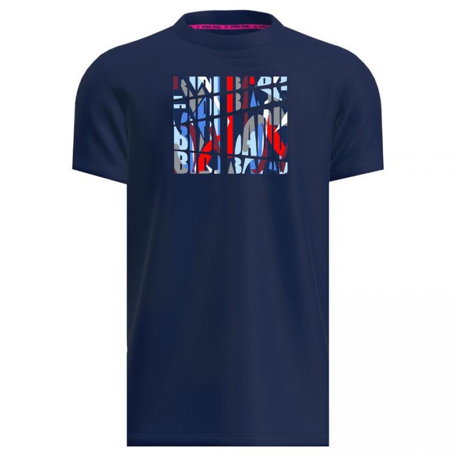 Camiseta Bidi Badu New York Chill Azul Oscuro Rojo  Oferta + Barato