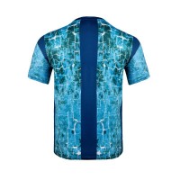 Bidi Badu Padel T-shirt Themba Dark Blue Aqua