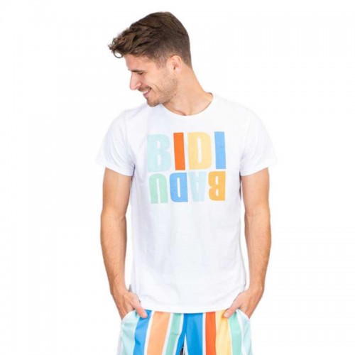 T-shirt Bidi Badu Paris Chill Tee Blanc Couleurs T-shirt Bidi Badu Paris Chill Tee Blanc Couleurs