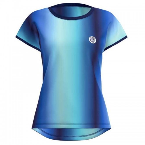 Camiseta Bidi Badu Spectrum Capsleeve Azul Oscuro Aqua Mujer Camiseta Bidi Badu Spectrum Capsleeve Azul Oscuro Aqua Mujer
