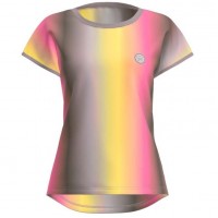 Camiseta Bidi Badu Spectrum Capsleeve Marron Amarillo Mujer  Offer + Cheap