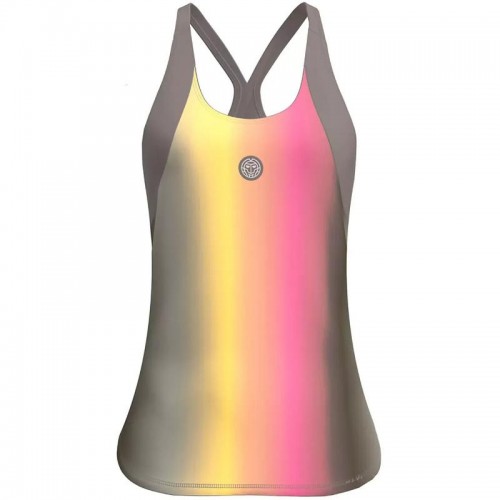Bidi Badu Spectrum Marron Jaune T-Shirt Femme Bidi Badu Spectrum Marron Jaune T-Shirt Femme
