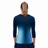Bidi Badu Spectrum V-Neck Aqua Dark Blue Women''s T-Shirt  Offer + Cheap