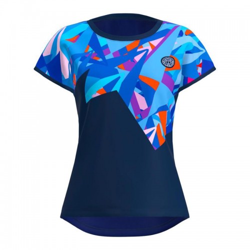 Bidi Badu Spike Capsleeve Blu Scuro Maglietta Donna Bidi Badu Spike Capsleeve Blu Scuro Maglietta Donna