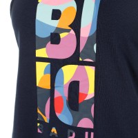 Camiseta Feminina Bidi Badu Twiggy Chill Dark Blue Mix  Oferta + Barato