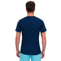 Bidi Badu Twiggy Crew T-Shirt Mix Deux Couleurs Bleu Fonce  Offre - Pas cher