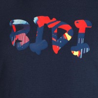 Camiseta Bidi Badu Artes Selvagens Chill Azul Oscuro Rojo Mix  Oferta + Barato