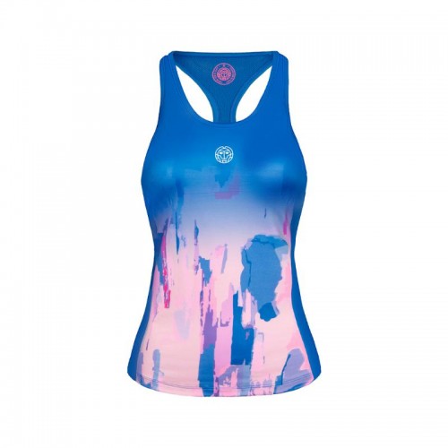 T-shirt Bidi Badu Yaka Blue Pink T-shirt Bidi Badu Yaka Blue Pink