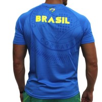 Brazil Eitor White Junior Blue T-Shirt